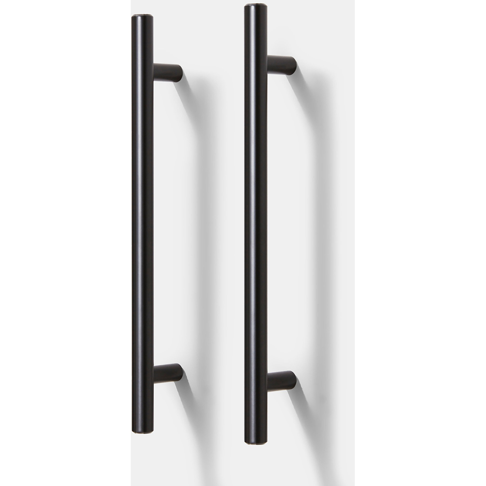 Maner GOODHOME Annatto, otel, 22 cm, negru