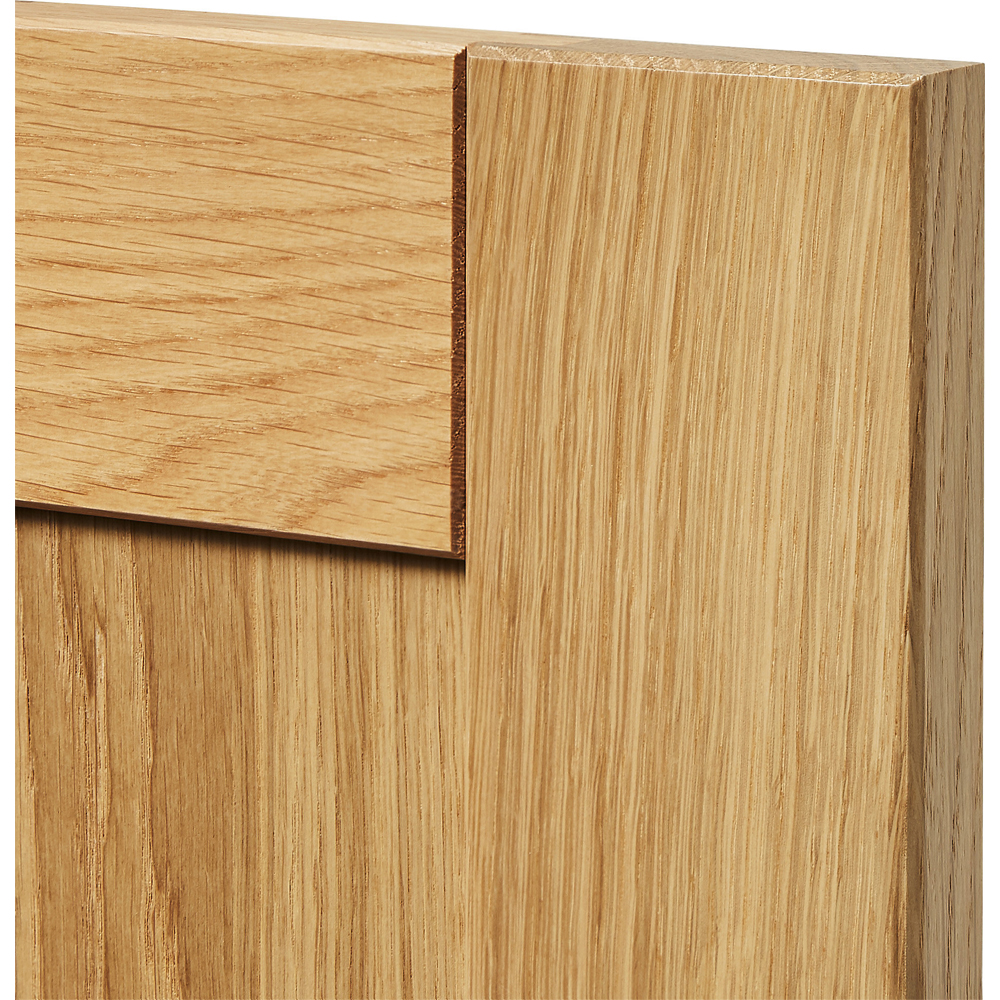 Front usa si sertar GOODHOME Verbena, Lemn masiv, 59.7 x 71.5 x 2 cm, Natur