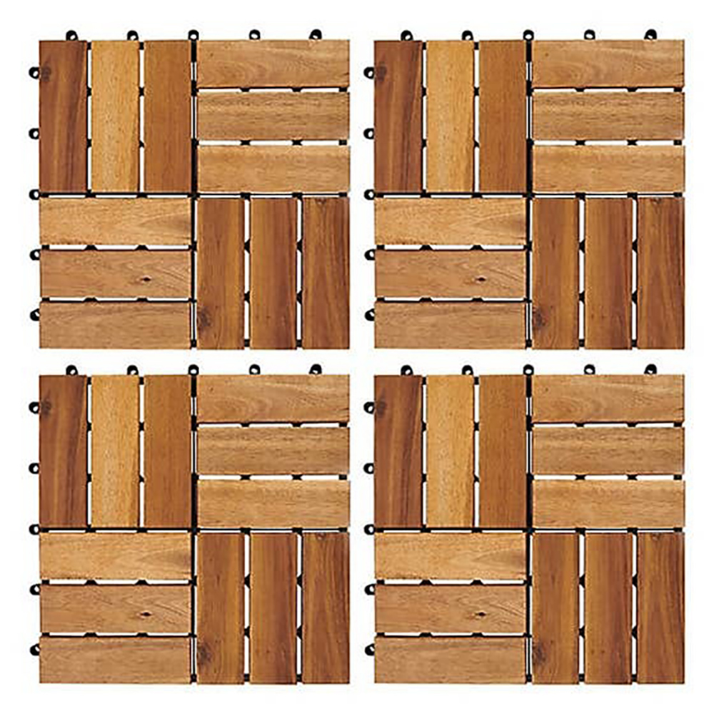 Dala terasa GOODHOME, lemn, 30 x 30 cm