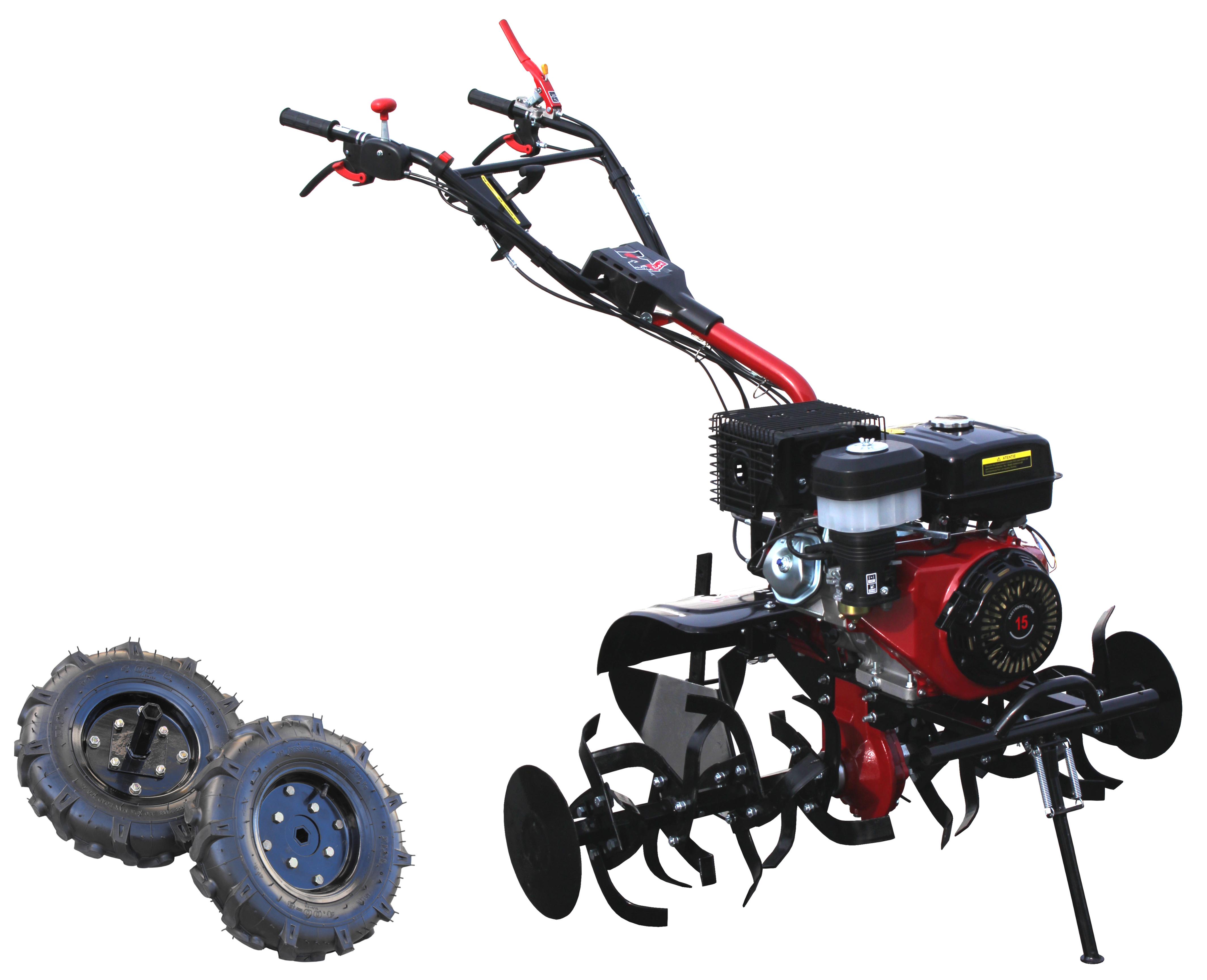 Motosapa pe benzina Media Line ML1512F, 418 CC, 15 CP, latime lucru 120 cm, 4 timpi, + accesorii