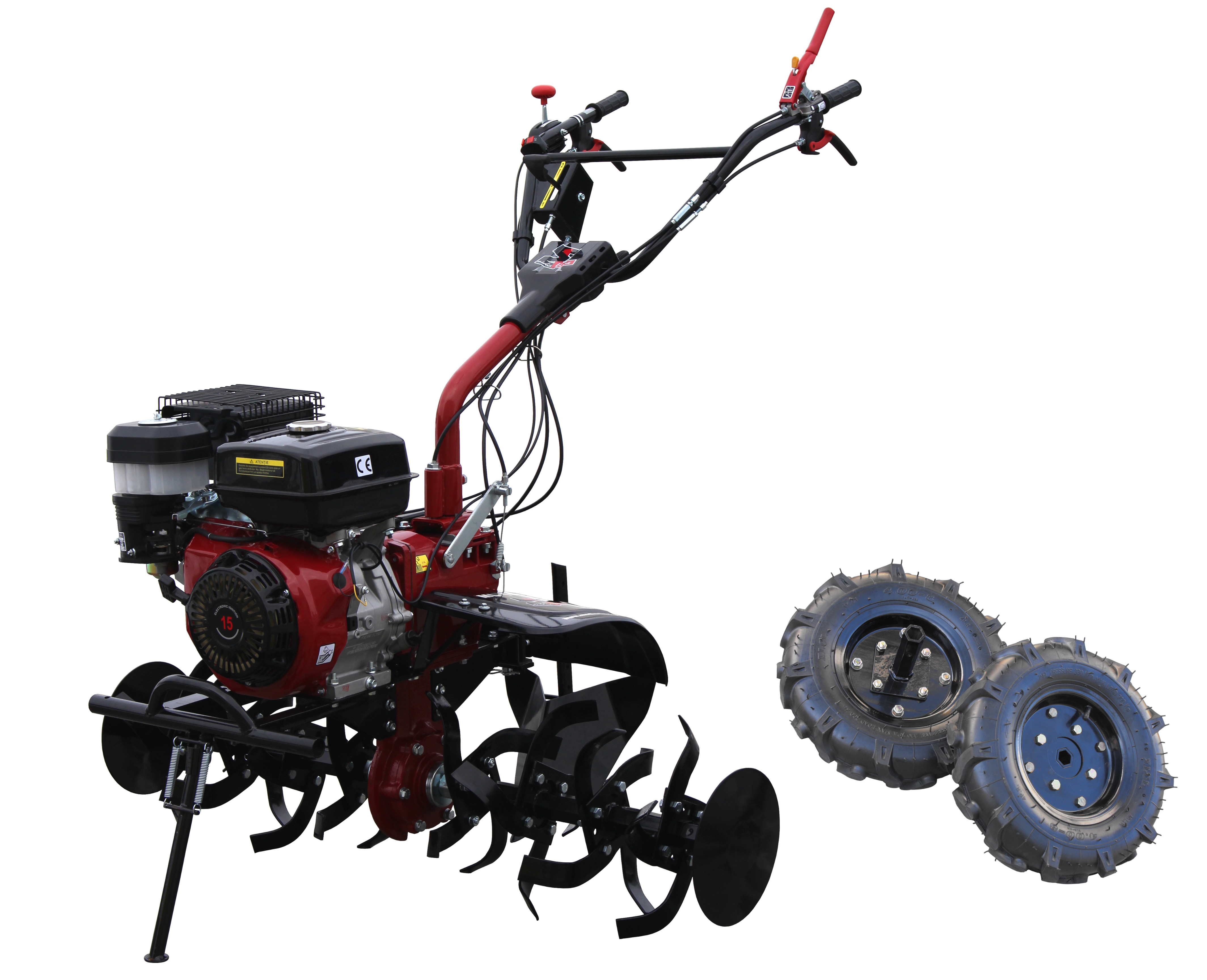 Motosapa pe benzina Media Line ML1512F, 418 CC, 15 CP, latime lucru 120 cm, 4 timpi, + accesorii
