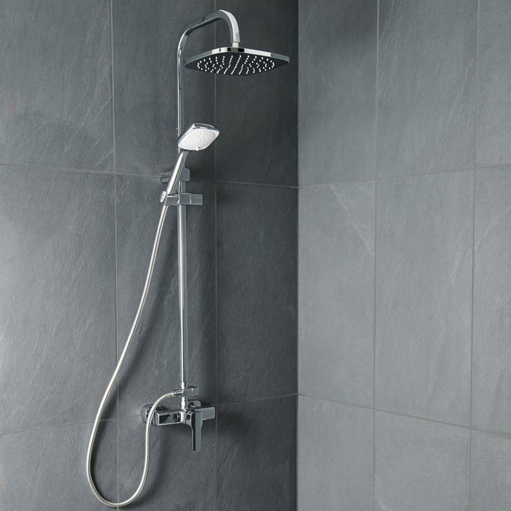 Sistem dus GOODHOME Teesta, 3 functii, argintiu