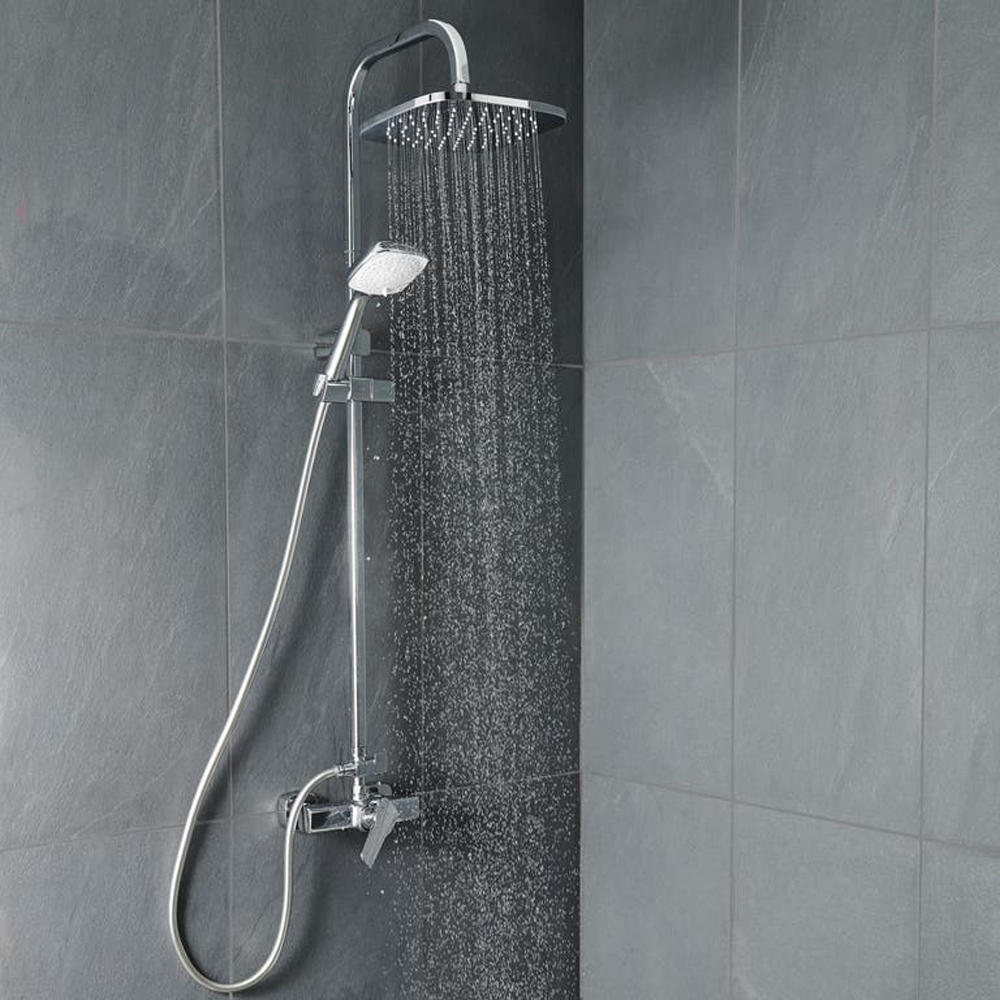 Sistem dus GOODHOME Teesta, 3 functii, argintiu