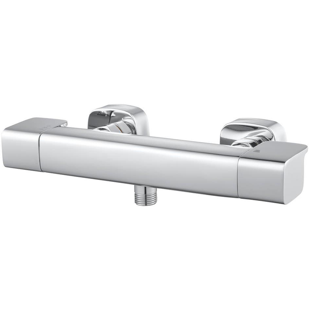 Baterie dus GOODHOME Teesta, termostat, alama, argintiu