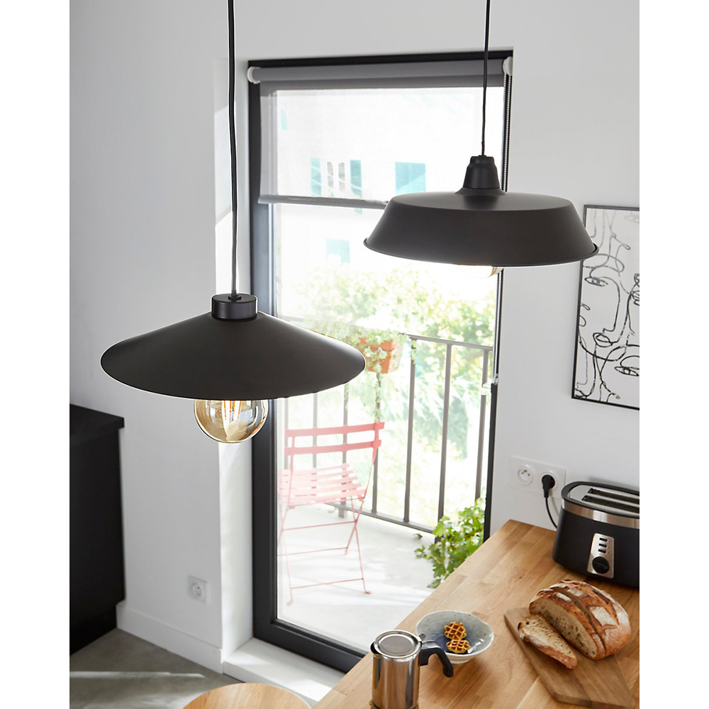 Pendul GOODHOME Gammuse, E27, 60W, negru