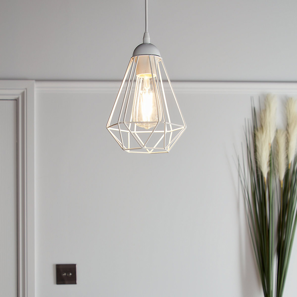 Pendul GOODHOME Smertrio, E27, 60W, alb