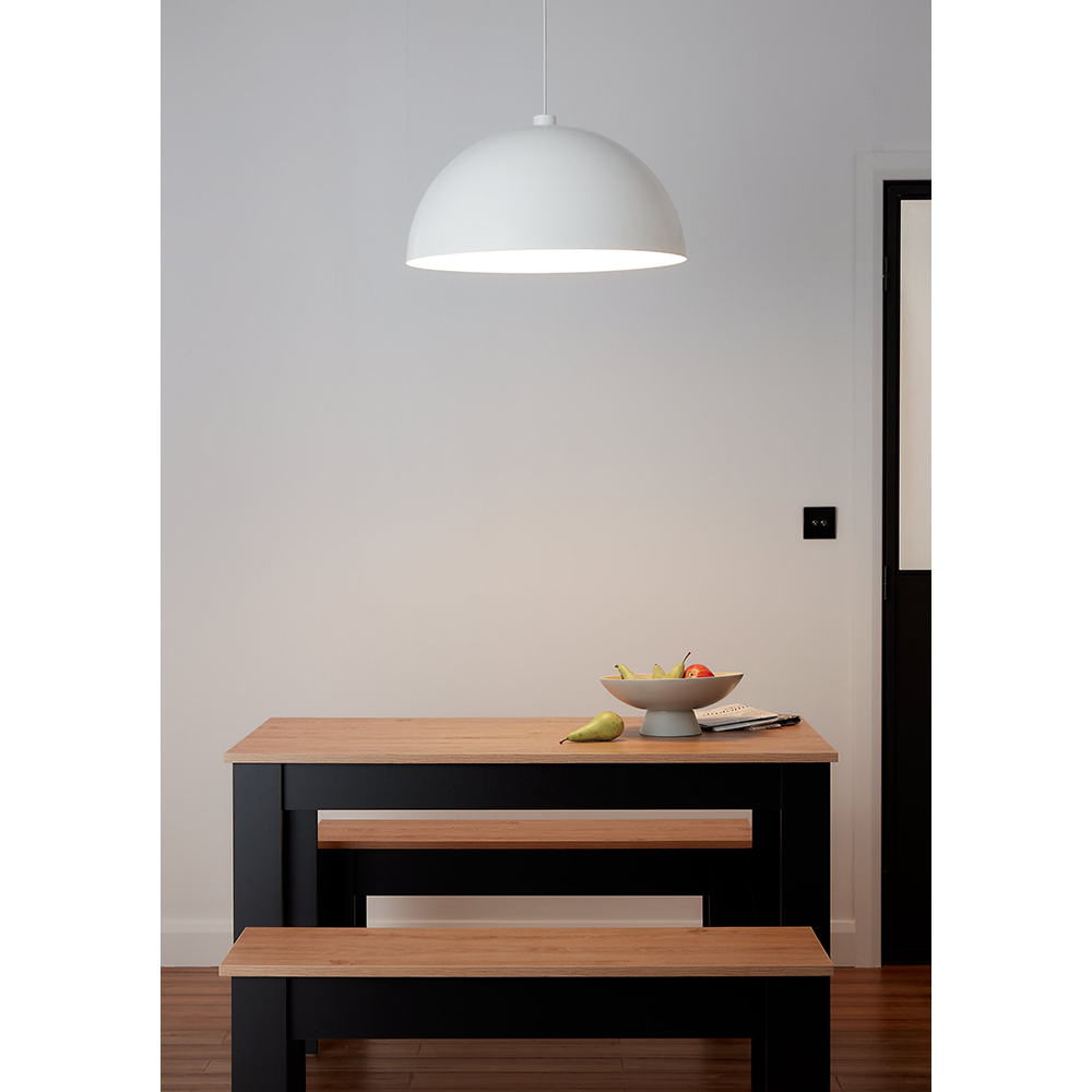 Pendul GOODHOME Songor, E27, 60W, alb