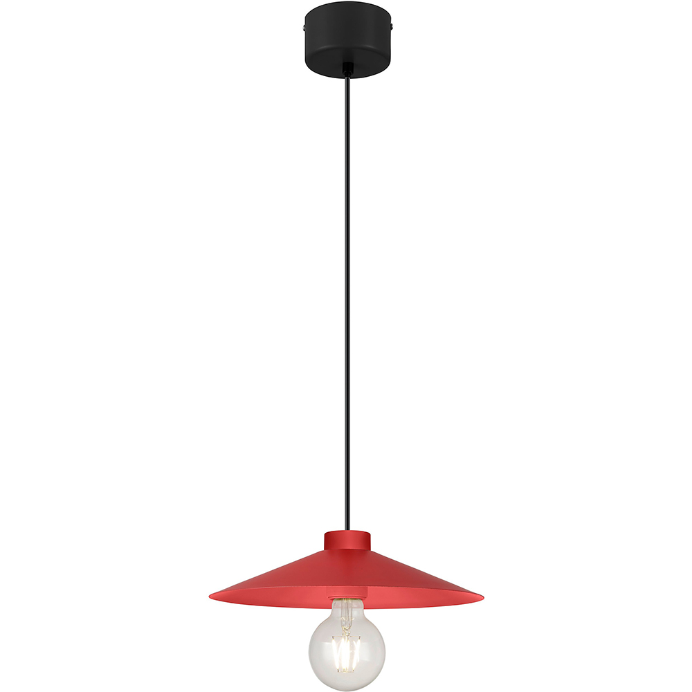 Pendul GOODHOME Zanbar, E27, 60W, rosu
