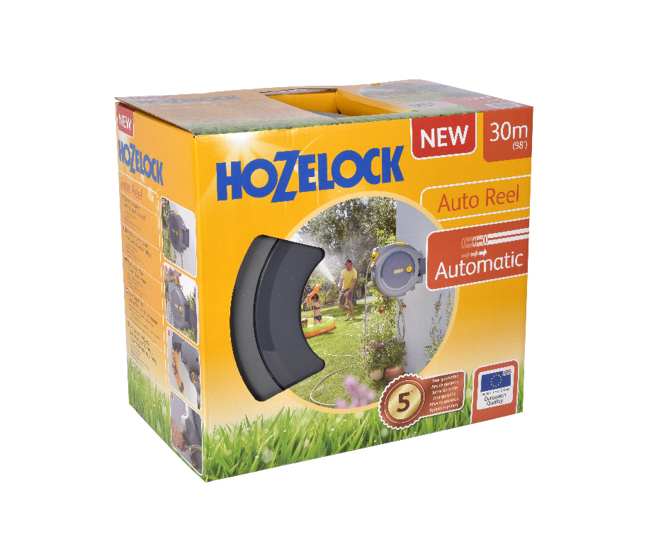 Rola automata derulator cu furtun Hozelock, 30 m