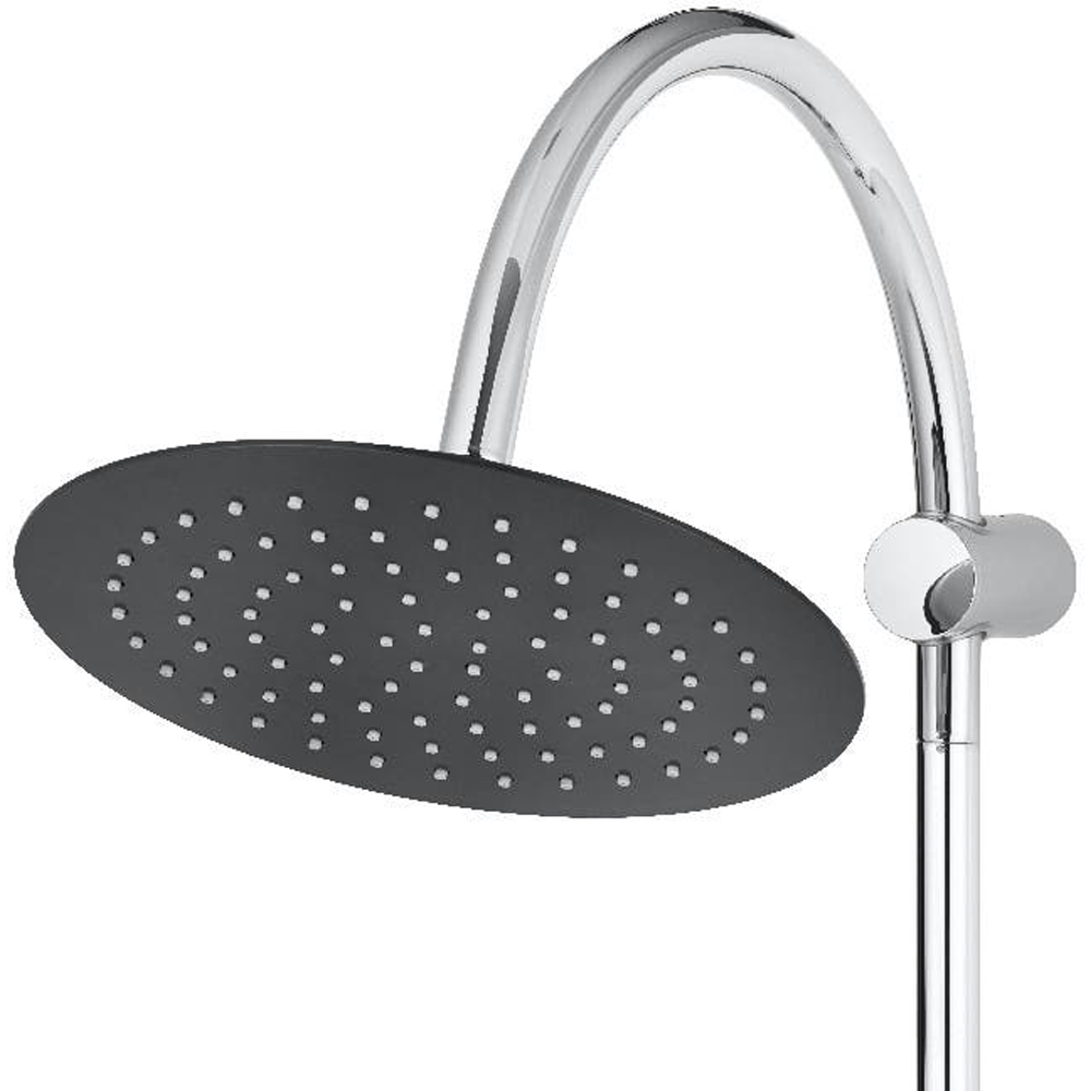 Sistem dus GOODHOME Blyth, 1 functie, argintiu