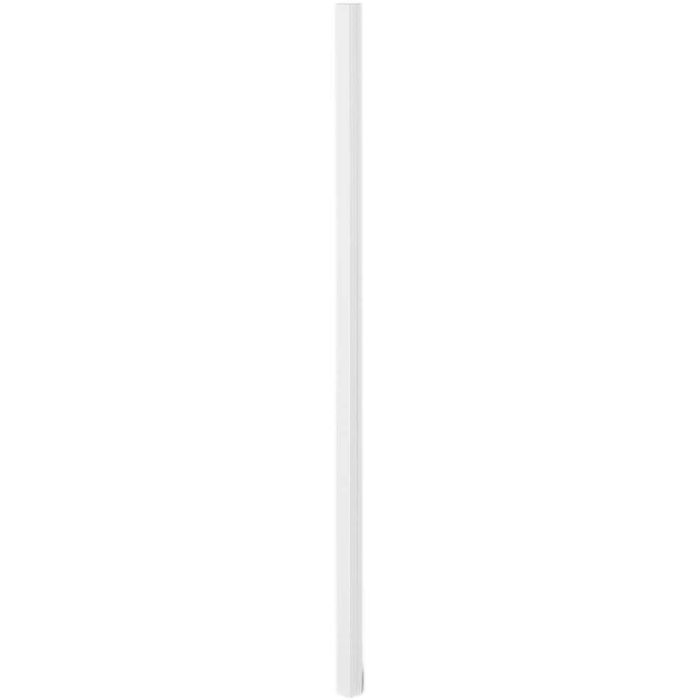 Bagheta colt GOODHOME Artemisia, MDF, 71.5 x 2.05 x 1.8 cm, alb