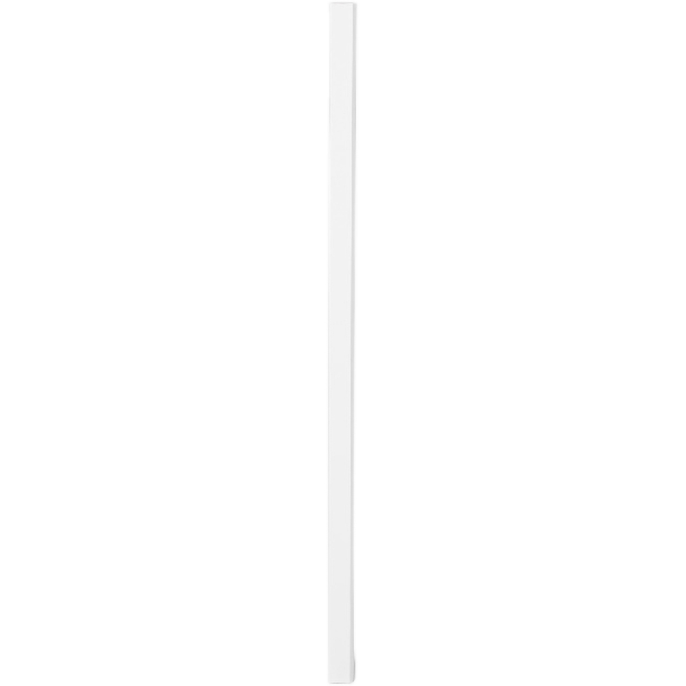 Bagheta colt GOODHOME Artemisia, MDF, 71.5 x 2.05 x 1.8 cm, alb