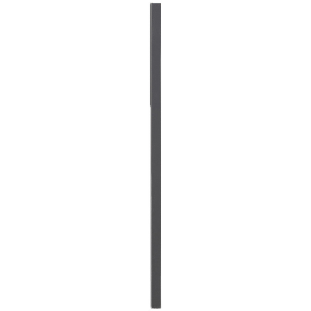 Bagheta colt GOODHOME Stevia, MDF, 71.5 x 2.5 x 1.8 cm, antracit