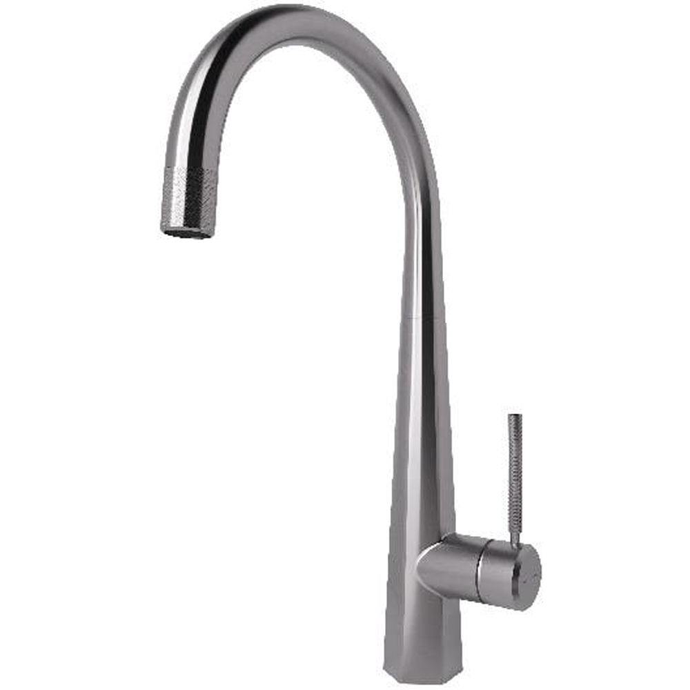 Baterie bucatarie GOODHOME Carya, inox, argintiu