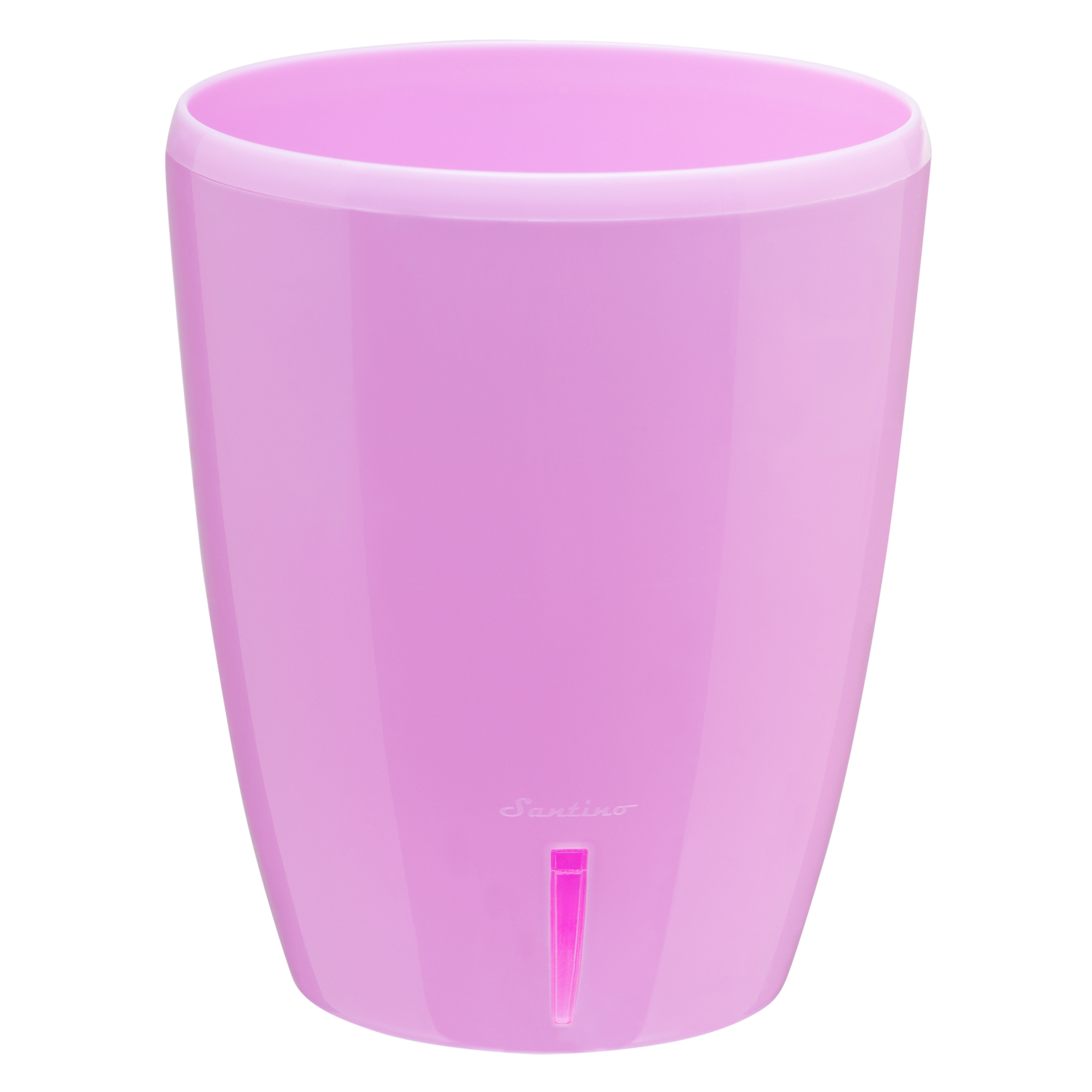 Ghiveci flori Santino, plastic, D 12 cm, mov