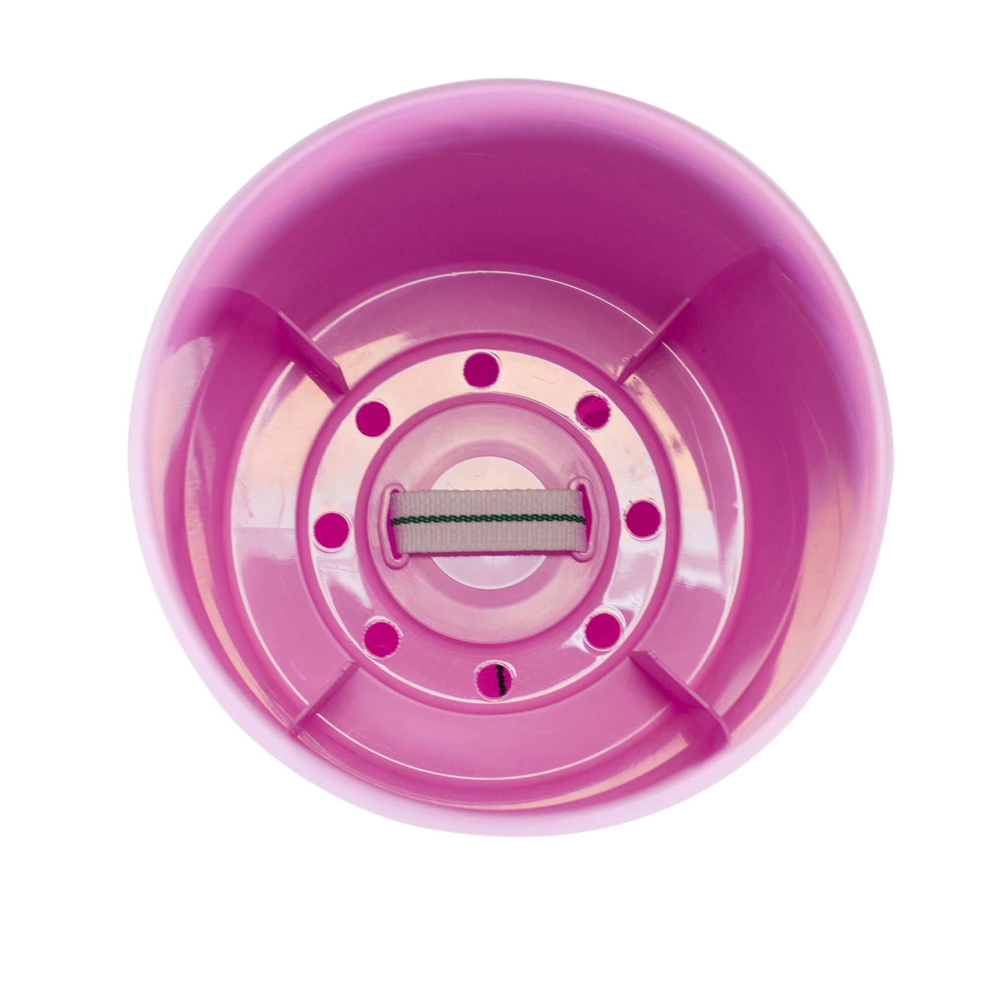 Ghiveci flori Santino, plastic, D 12 cm, mov