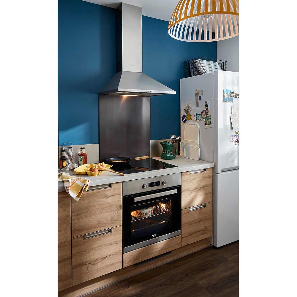Panou antistropi GOODHOME Kasei, otel, 60 x 80 cm, gri