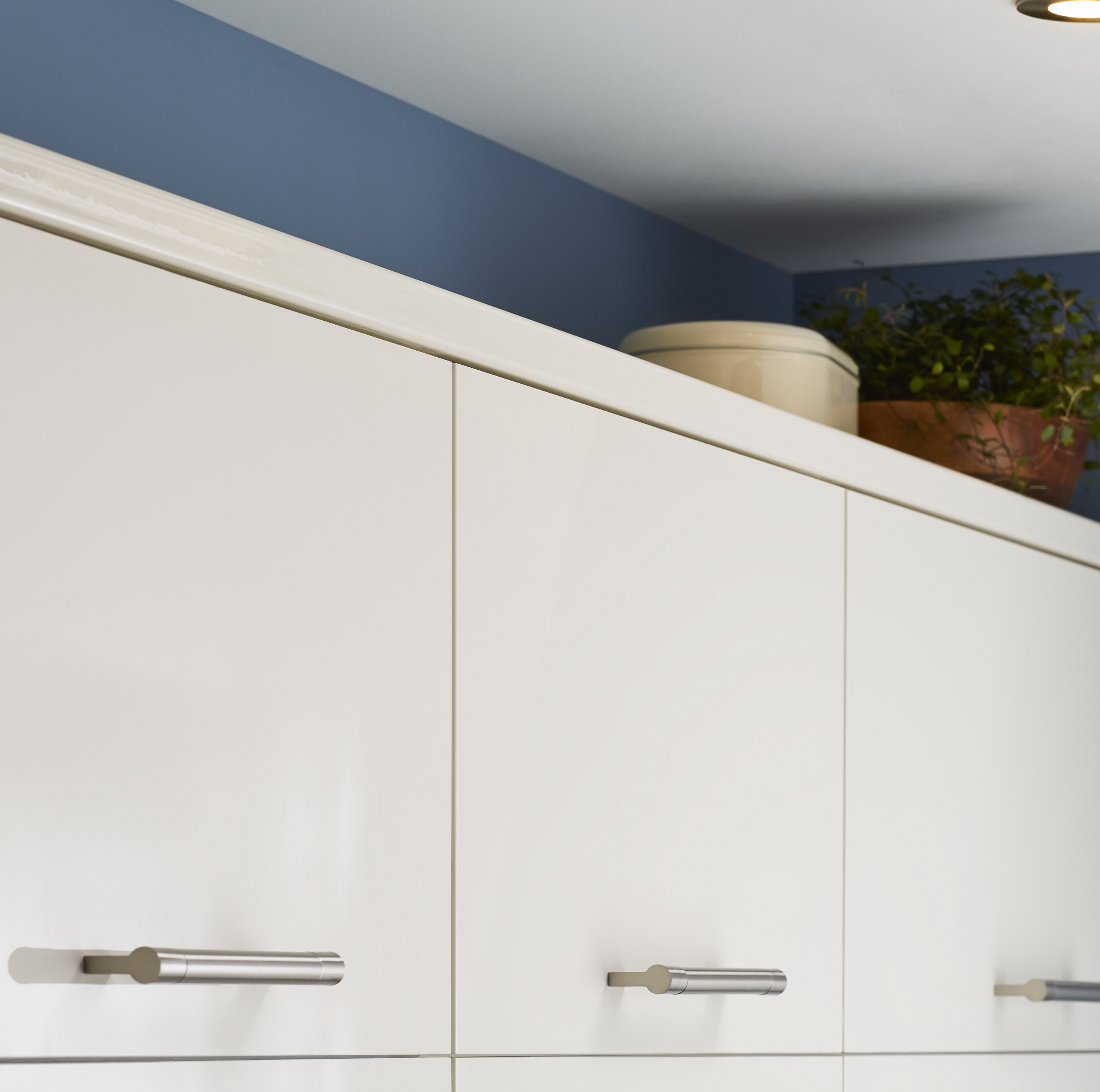Cornisa GOODHOME Stevia, 2400 x 35 mm, crem lucios
