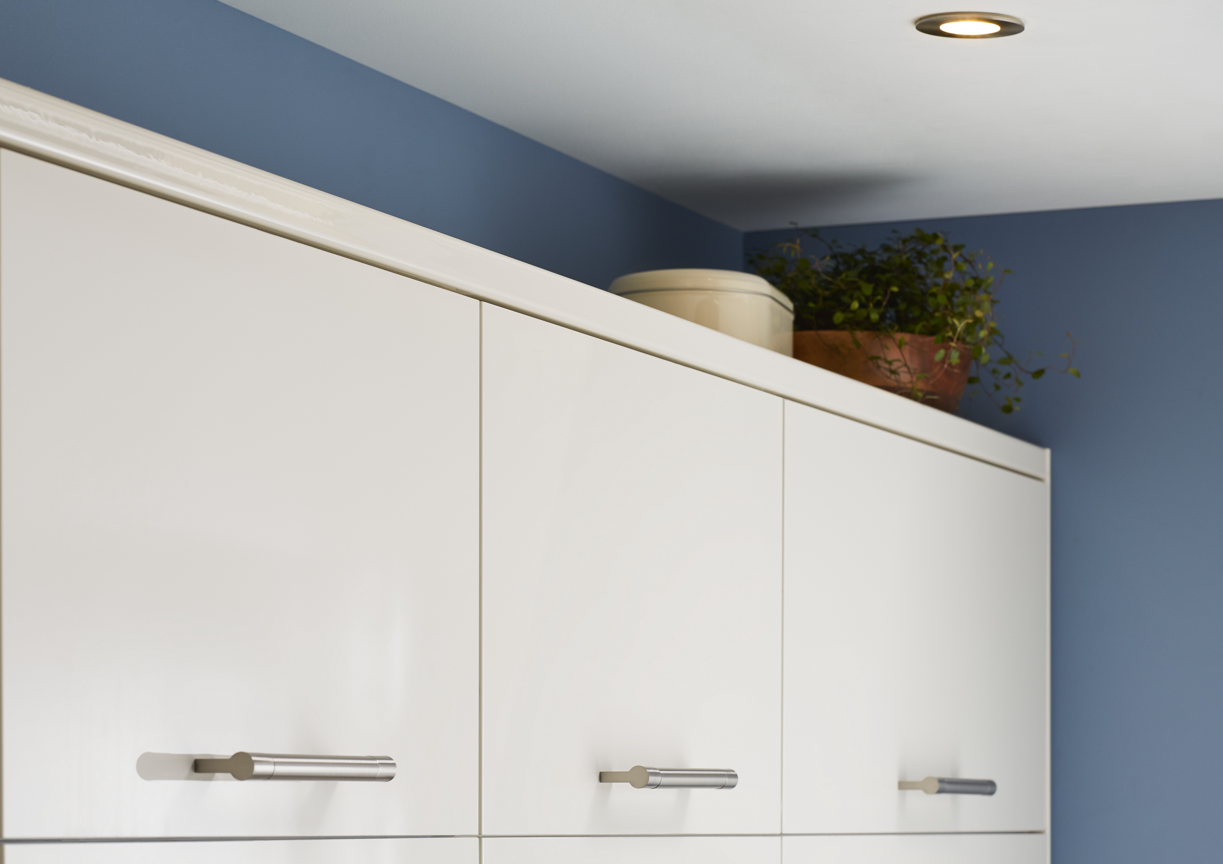 Cornisa GOODHOME Stevia, 2400 x 35 mm, crem lucios