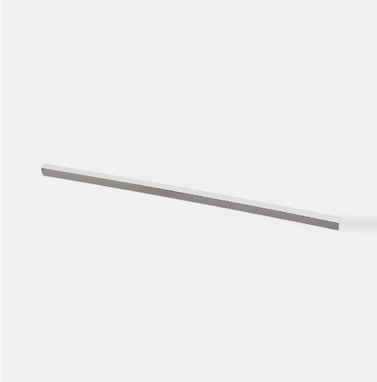 Plinta GoodHome Cicely, 2.4 m, argintiu