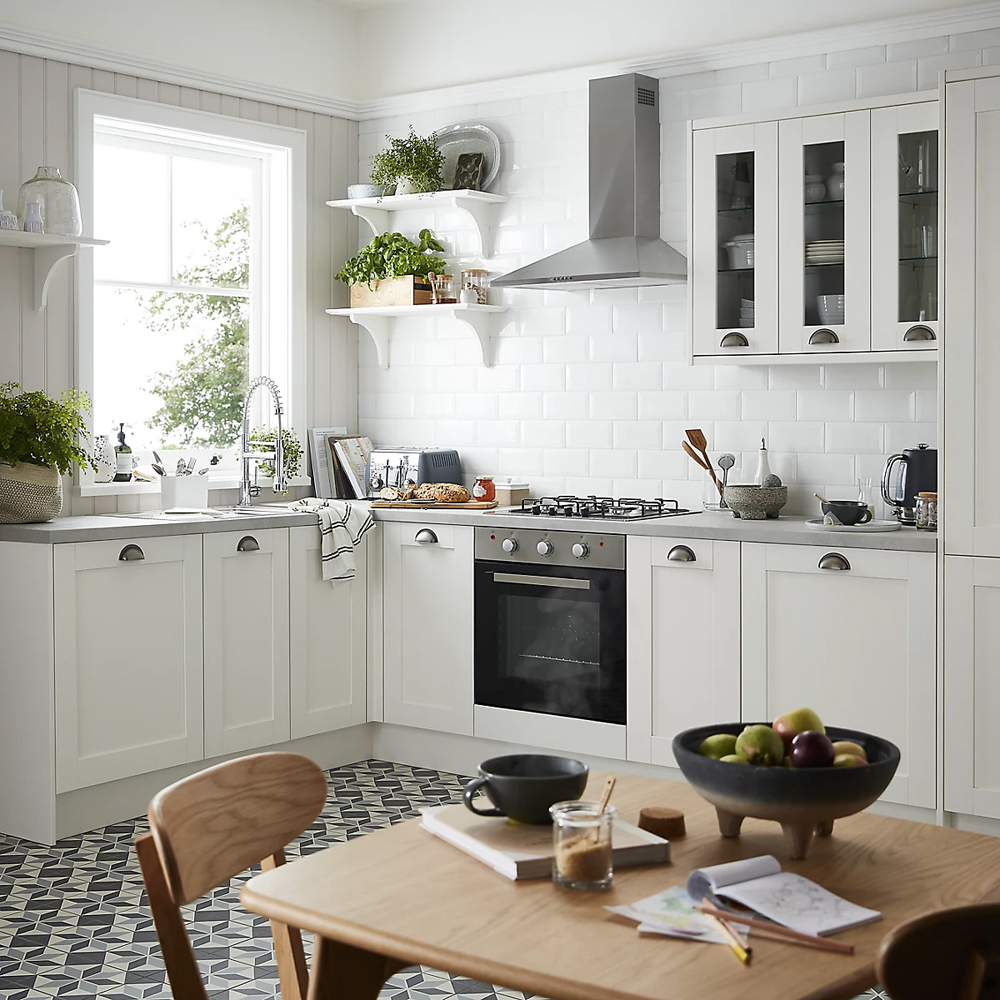 Bagheta de finisaj pentru colt GOODHOME Alpinia, ivoire