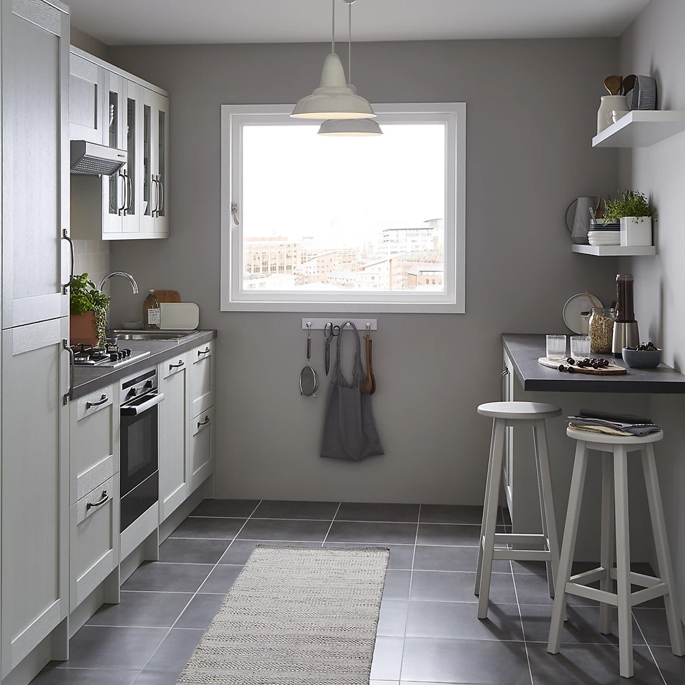Profil colt GOODHOME, 71.5x5.9cm Alpinia gri