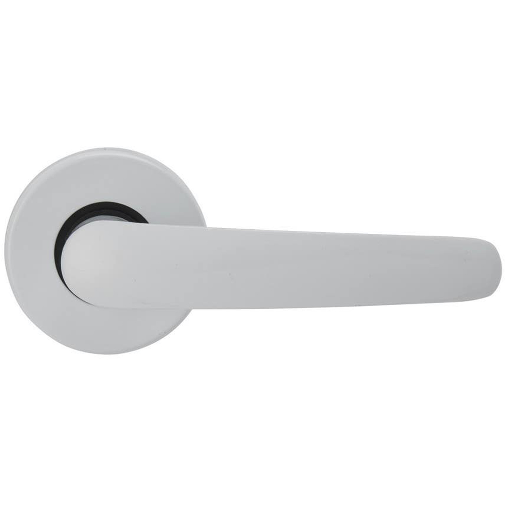 Maner usa cu rozeta COLOURS, aluminiu, alb