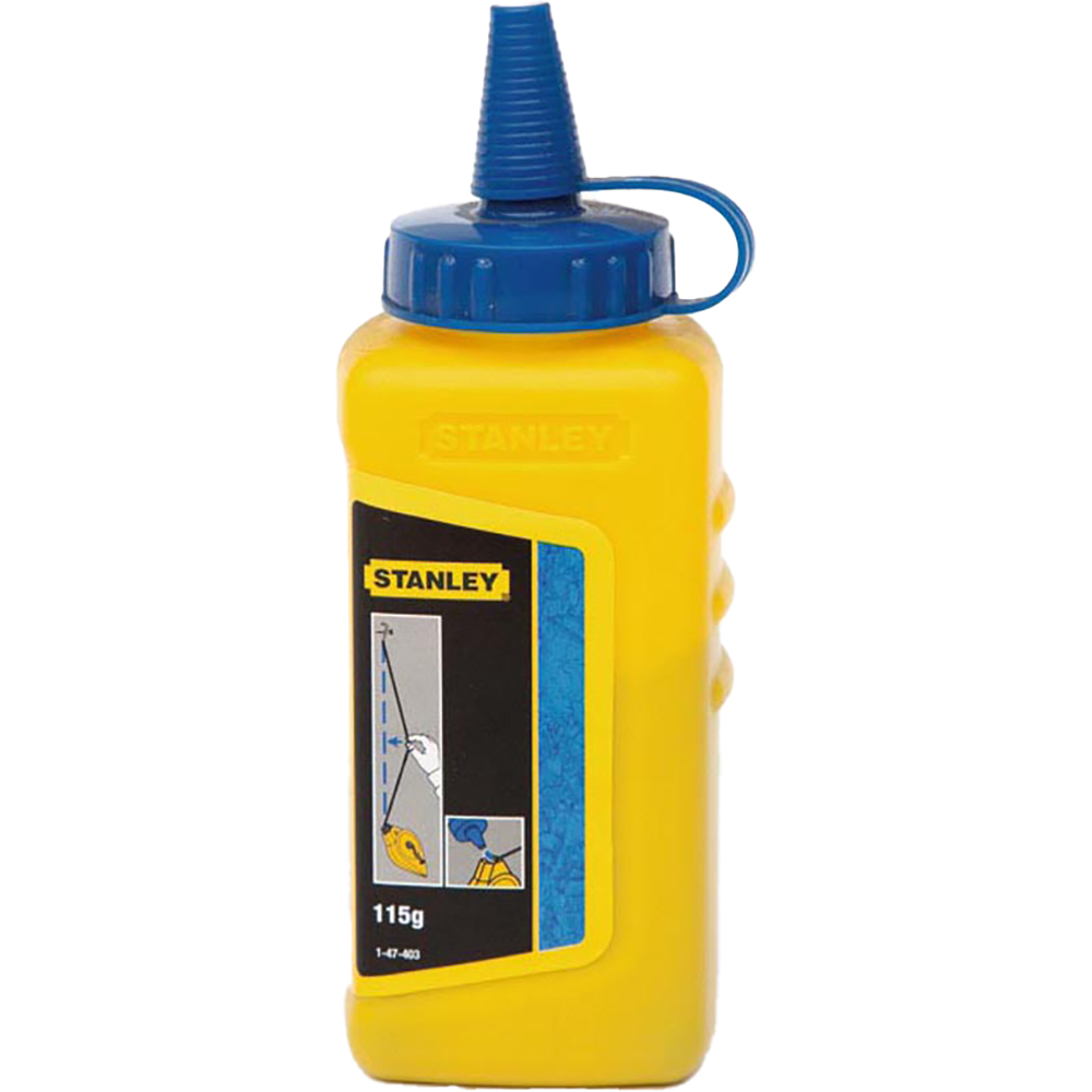 Praf de creta STANLEY 1-47-403, albastru, 115g