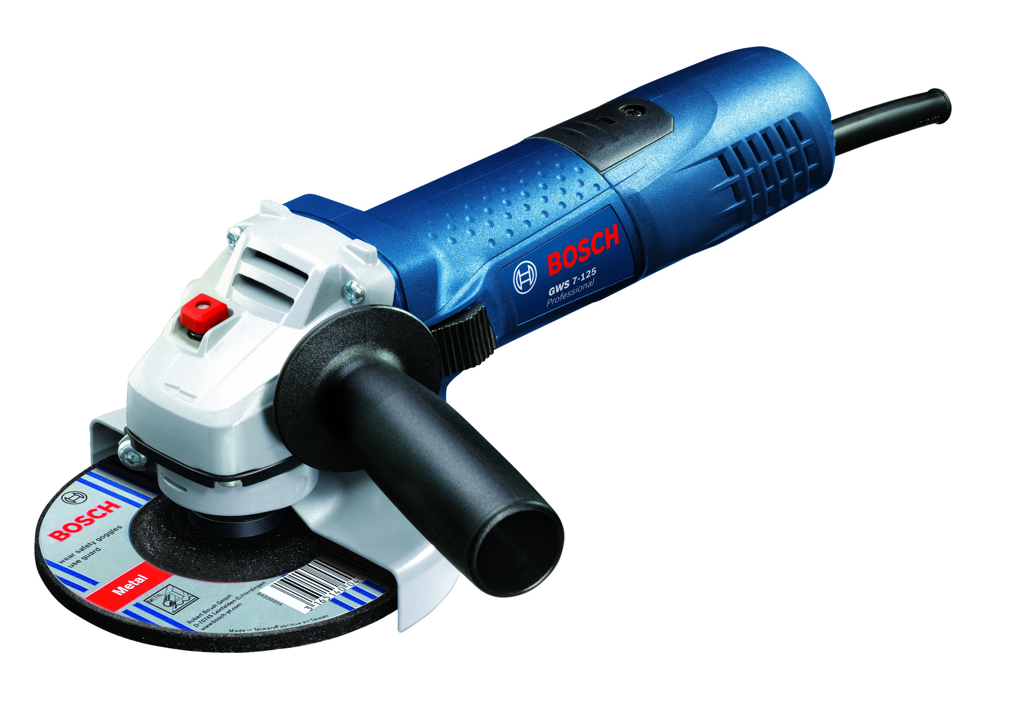 Polizor unghiular Bosch GWS 7-125, 720 W, 125 mm, 11000 rpm