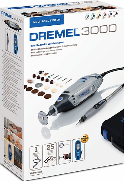 Unealta multifunctionala Dremel 3000-15, 130 W, 15 accesorii
