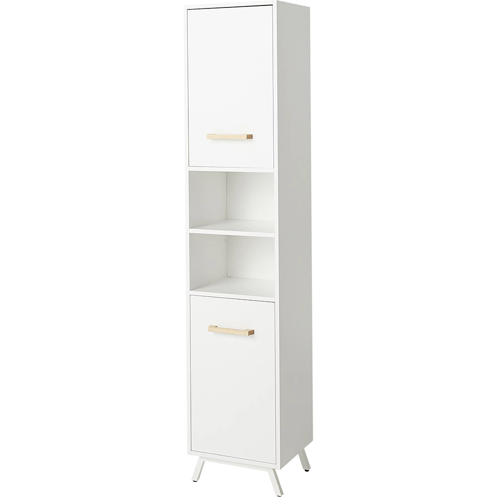 Dulap baie GOODHOME Ladoga, 40 x 36 x 190 cm, alb mat