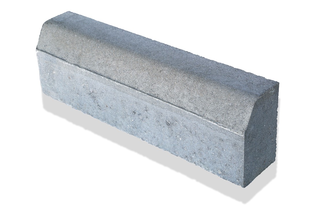 Bordura vibropresata Symmetrica, 50 x 10 x 15 cm, beton, gri