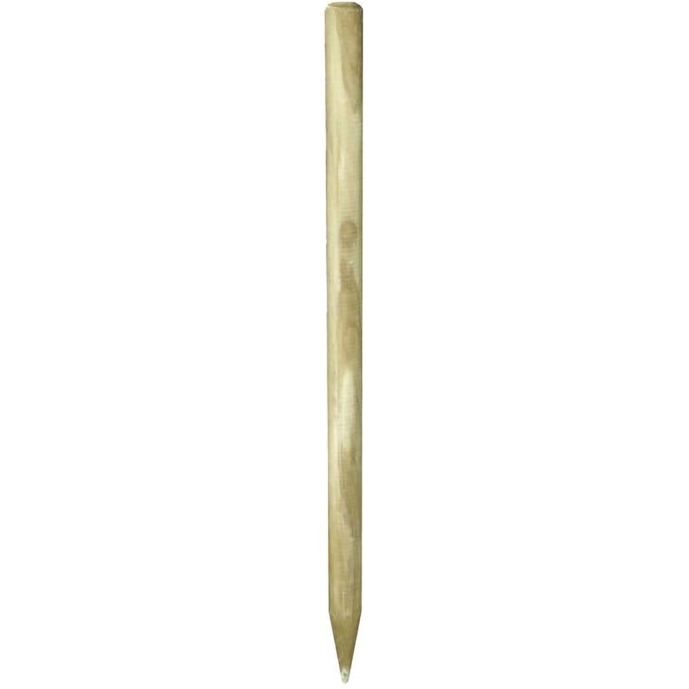 Stalp BLOOMA, 80 x 4 cm, lemn, maro
