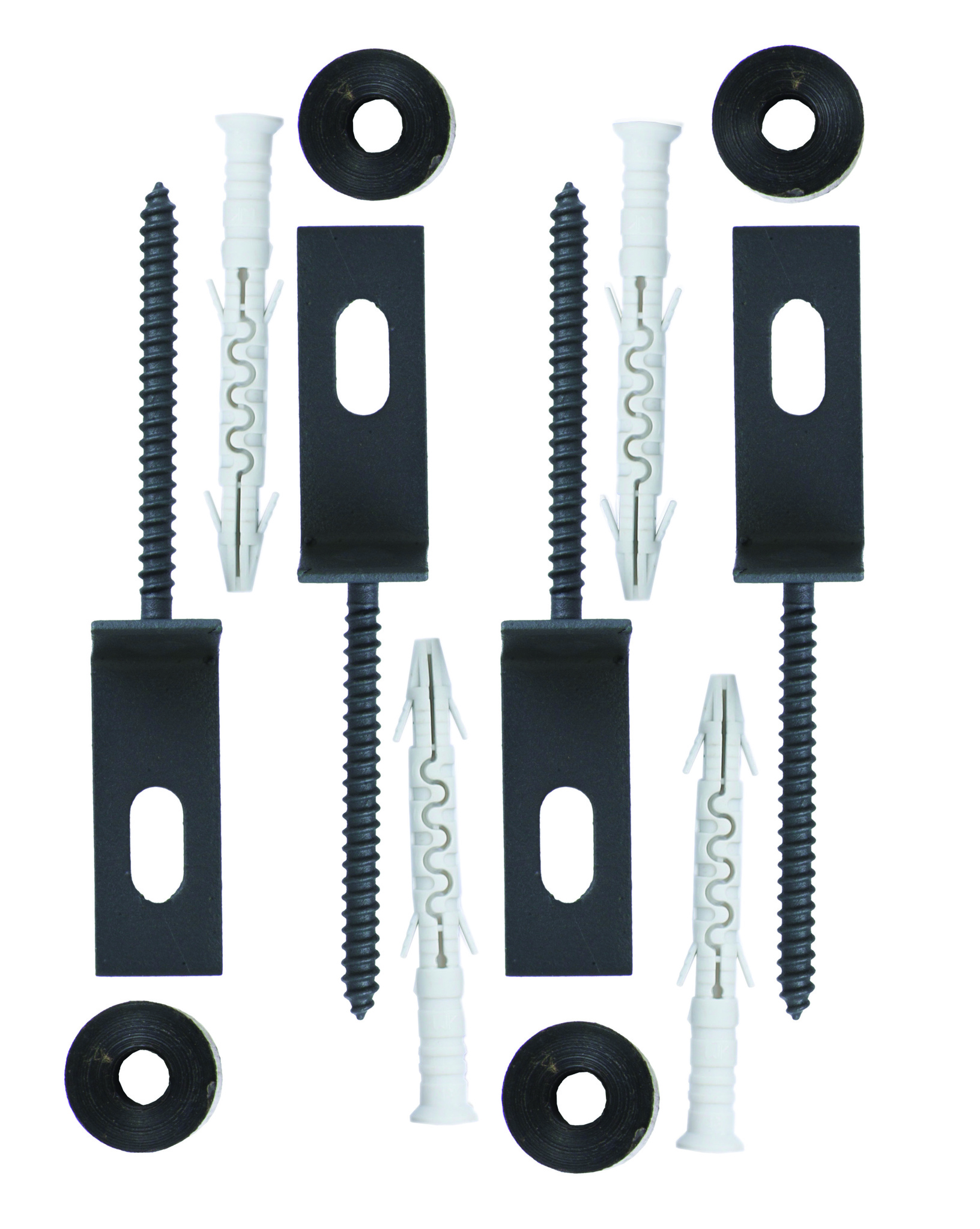 Conector tip O, set 4 buc., gri, 18 x 10 x 3 cm Polbram