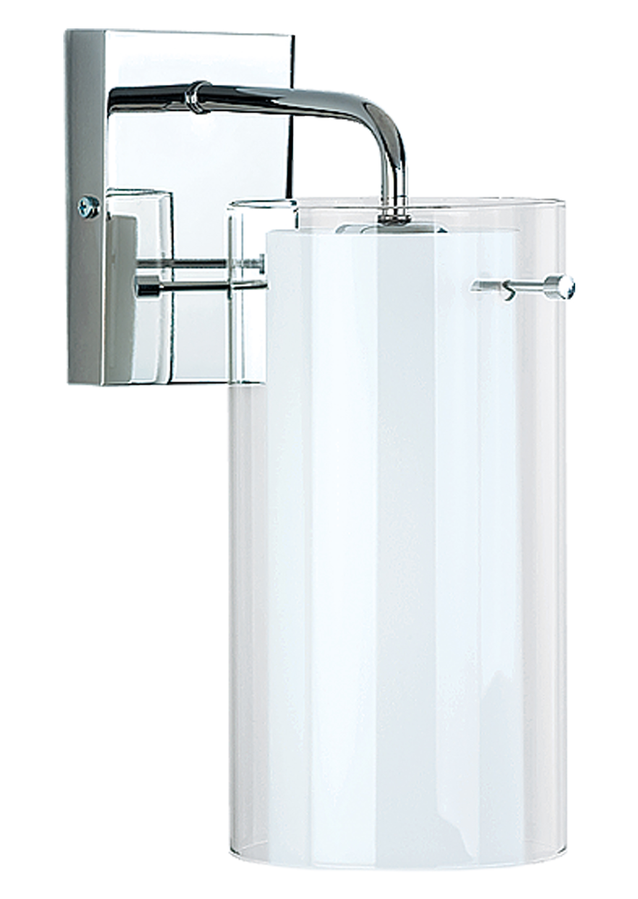 Aplica de perete ALFA Bolt, bec incandescent, E27, 60W, crom