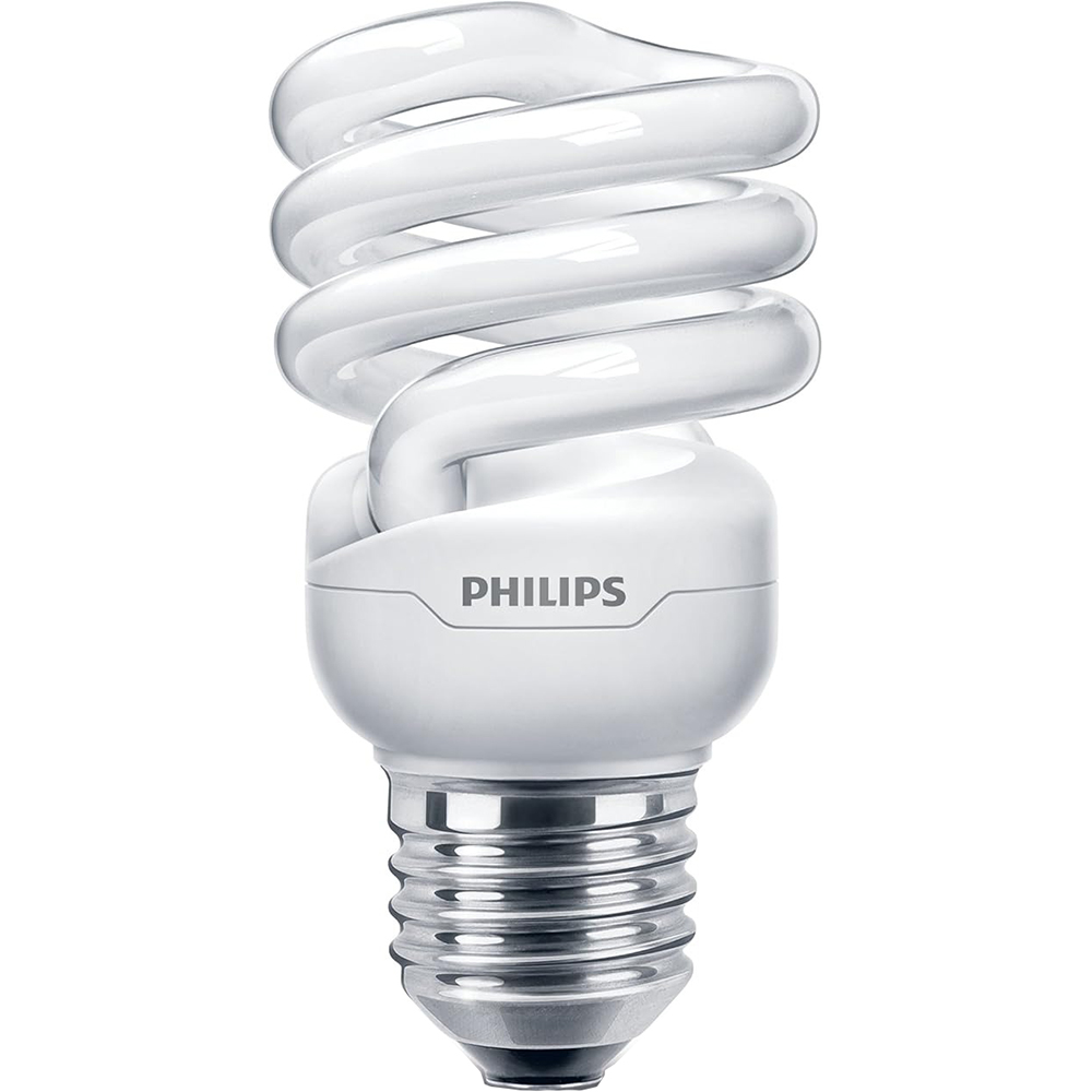 Bec economic Tornado T2 PHILIPS 8718291116981, E27, 12W, 741lm, lumina calda