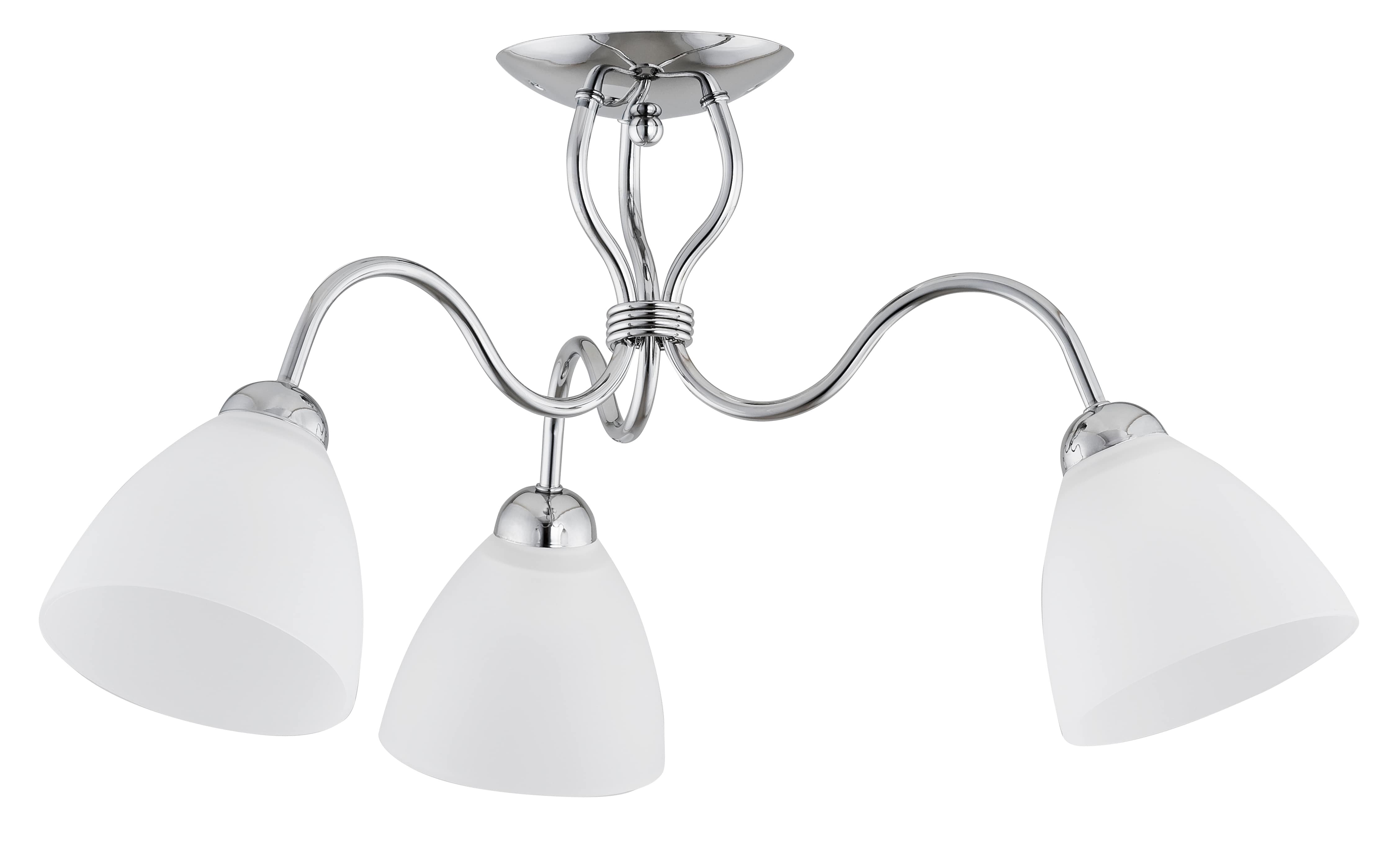 Lustra, Argintiu, 180 W, 3 x E27   Ariel