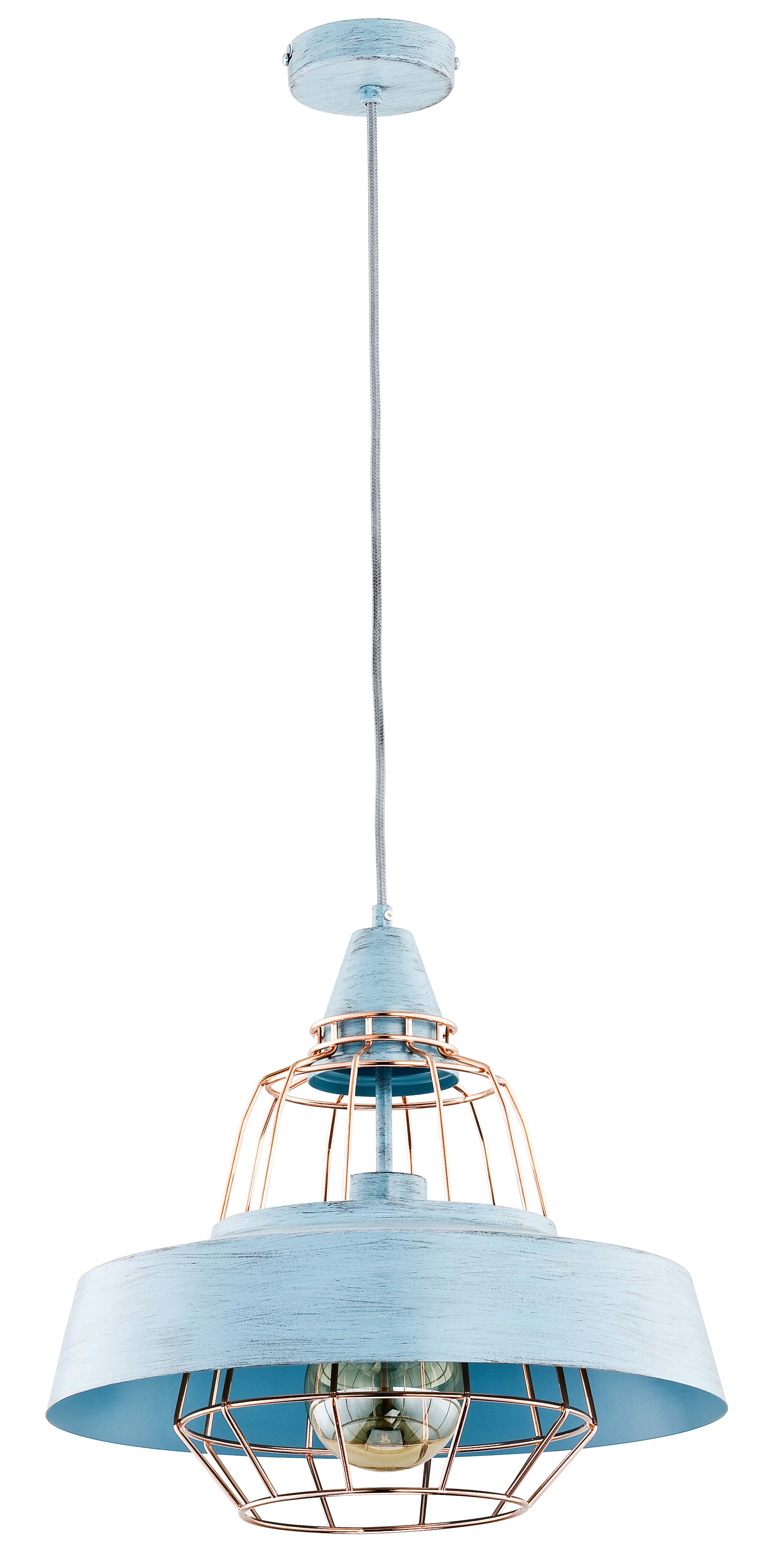 Lustra tip pendul, Albastru, 60 W, 1 x E27 Tamaris