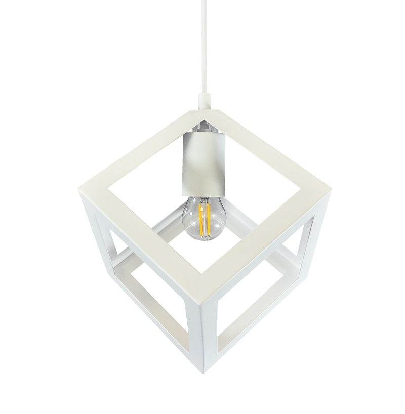Lustra tip pendul, Alb, 60 W, 1 x E27 Sweden