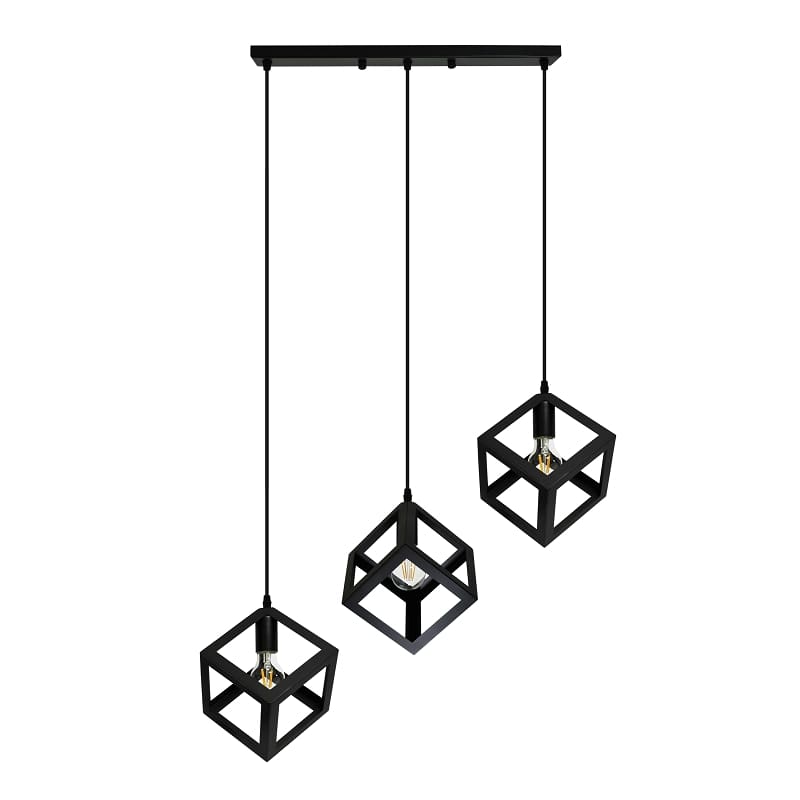 Pendul POLUX Sweden, E27, 60W, negru
