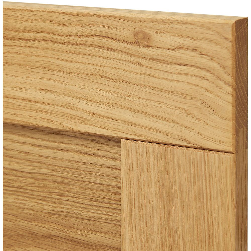 Front GOODHOME Verbena, MDF&Lemn, 39.7 x 71.5 x 2 cm, natur