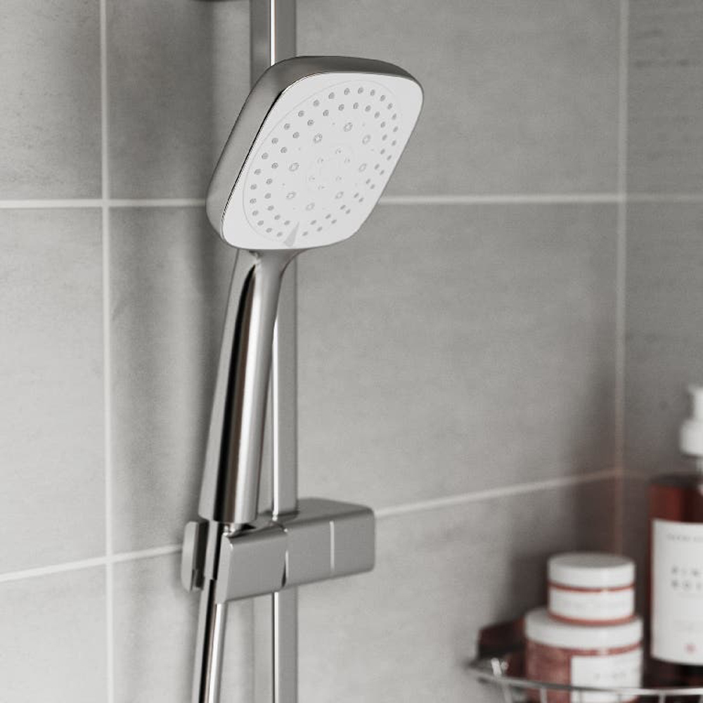 Set dus GOODHOME Teesta, 3 functii, argintiu