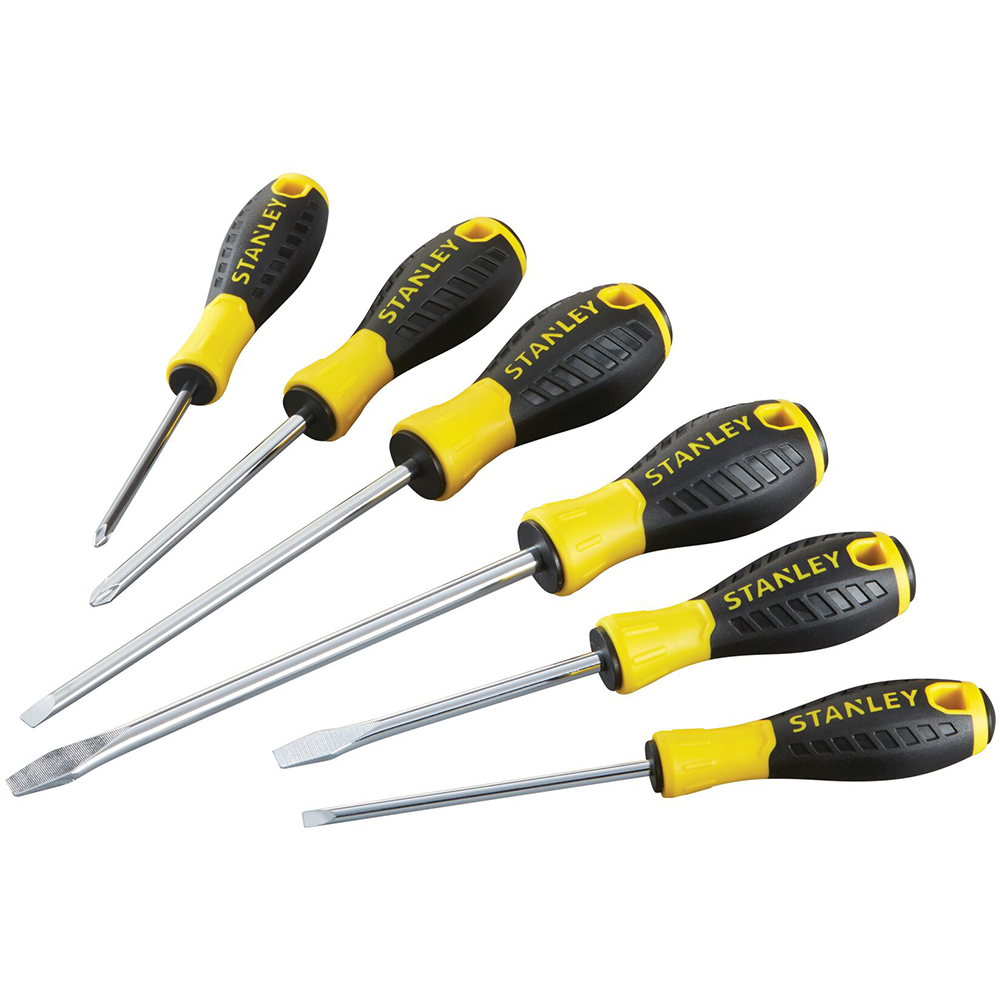 Surubelnite esentiale STANLEY STHT0-60209, galben, 6buc