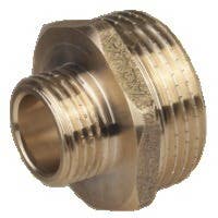 Niplu SONTEC, exterior-exterior, 1"x1/2", alama, auriu