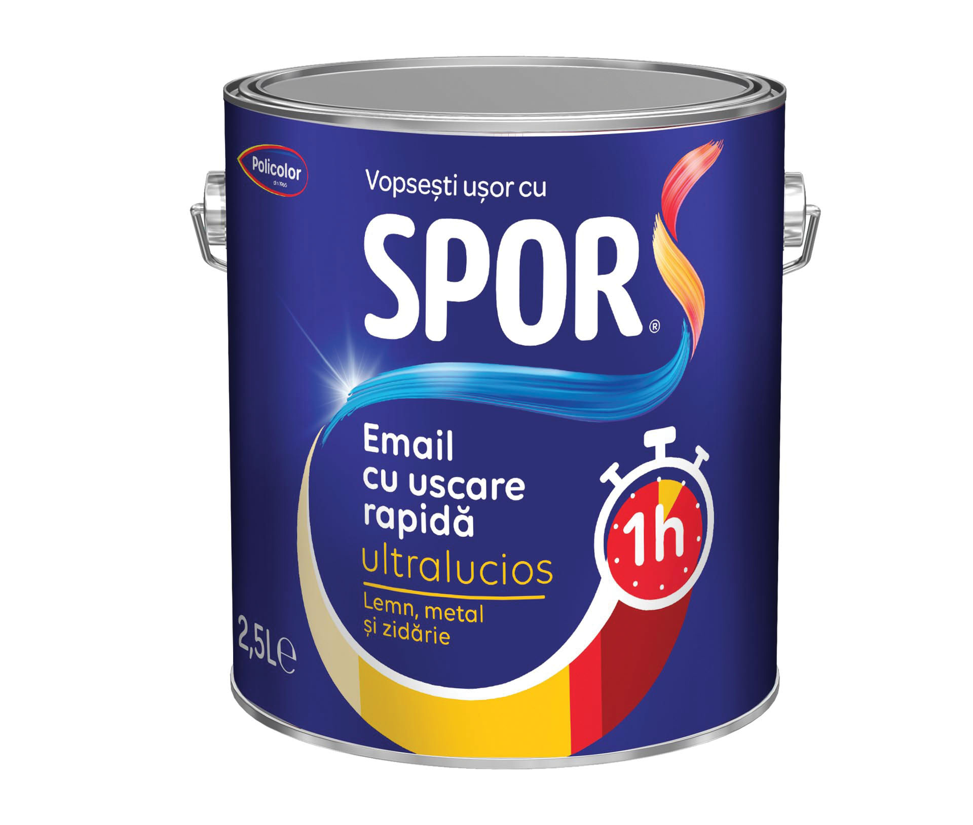 Email negru 2.5l  Spor