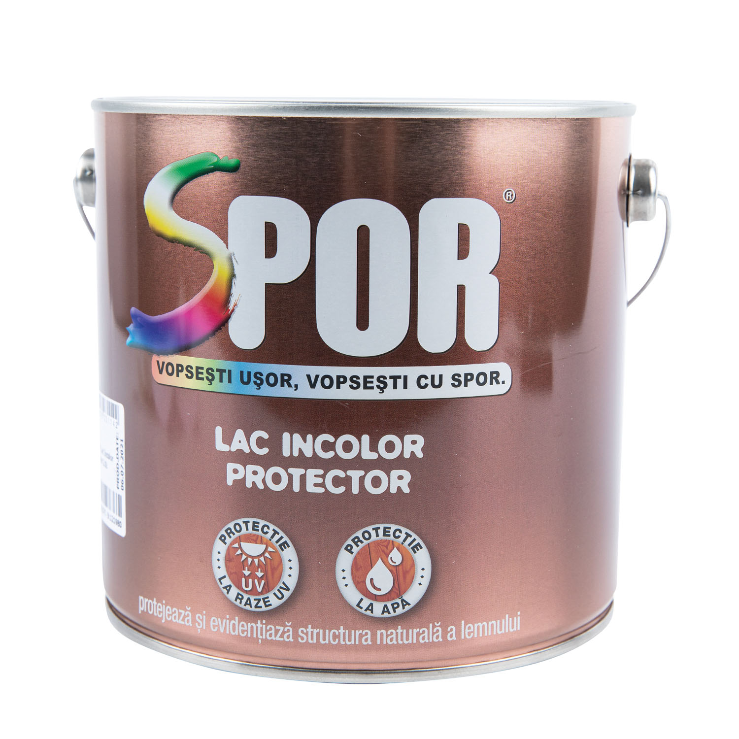 Lac pentru lemn, inlocor, mat, 2.5 l  Spor