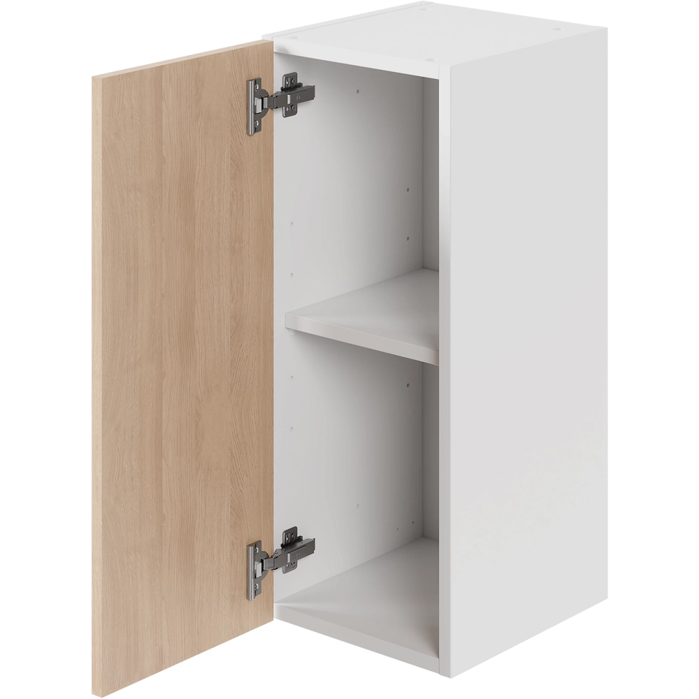 Front usa GOODHOME Chia, pal, 29.7 x 71.5 x 1.8 cm, stejar