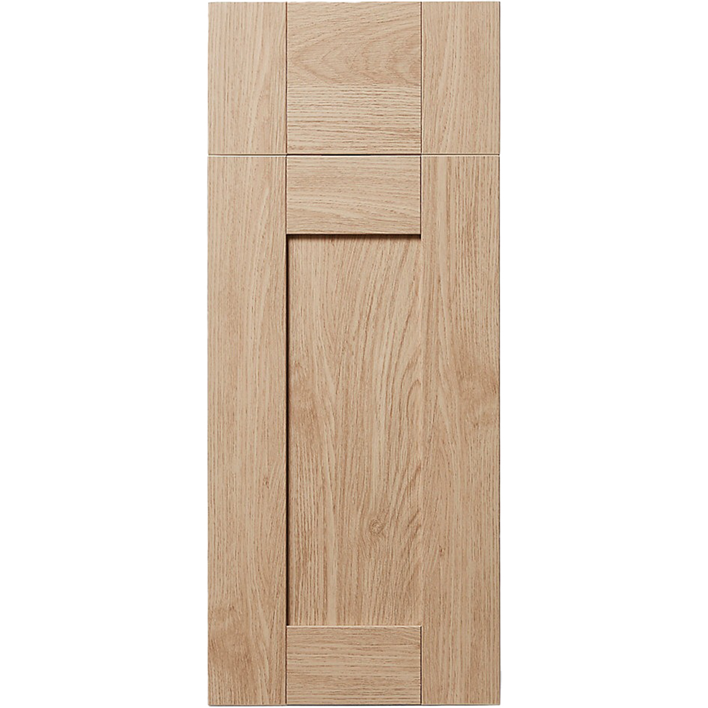 Front usa GOODHOME Alpinia, MDF, 29.7 x 71.5 x 1.8 cm, stejar