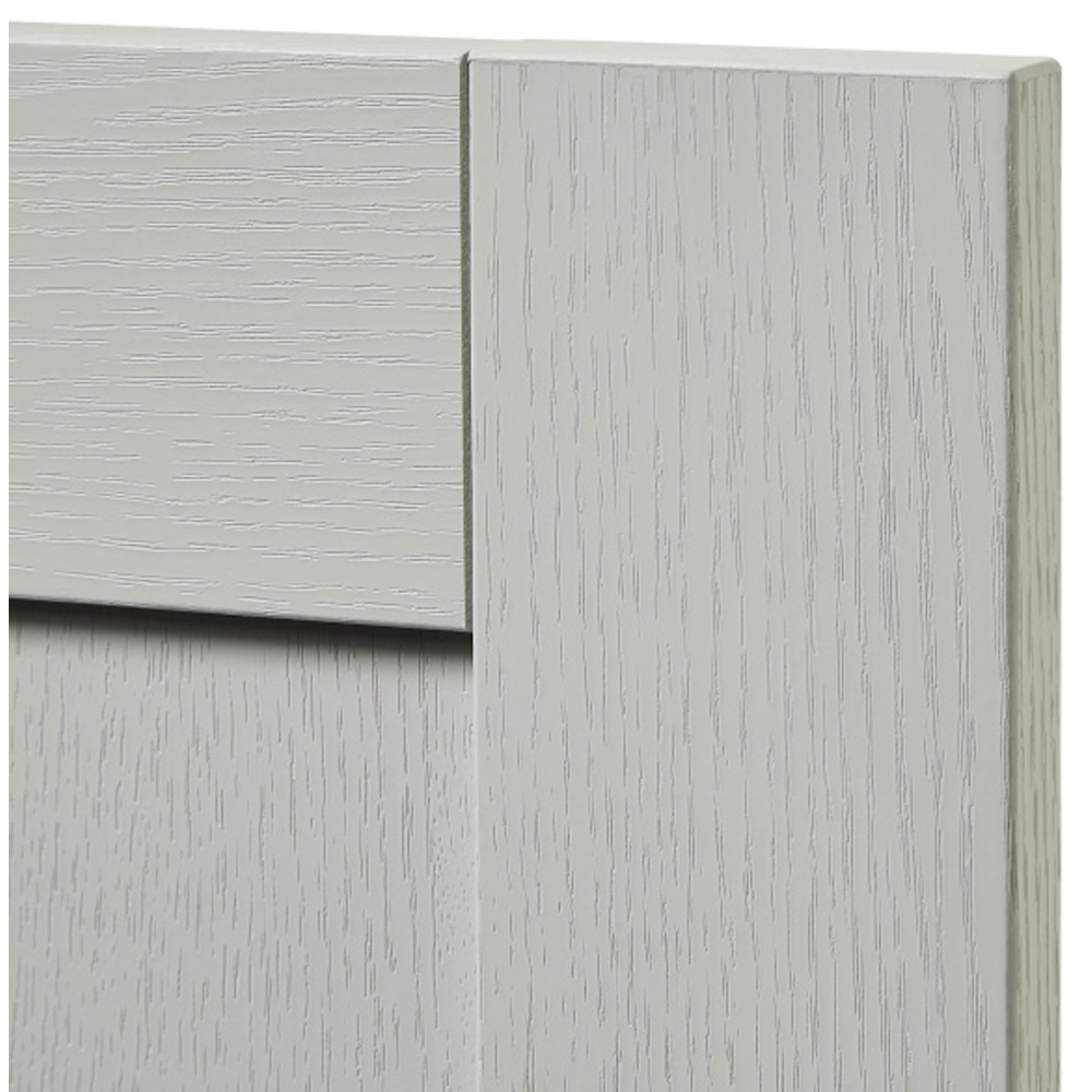 Front usa GOODHOME Alpinia, MDF, 39.7 x 71.5 x 1.8 cm, gri