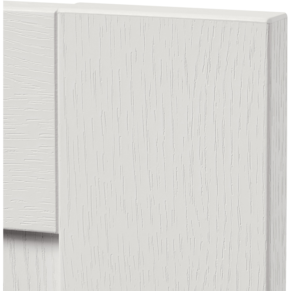 Front usa si sertart GOODHOME Alpinia, MDF, 49.7 x 71.5 x 1.8 cm, Alb